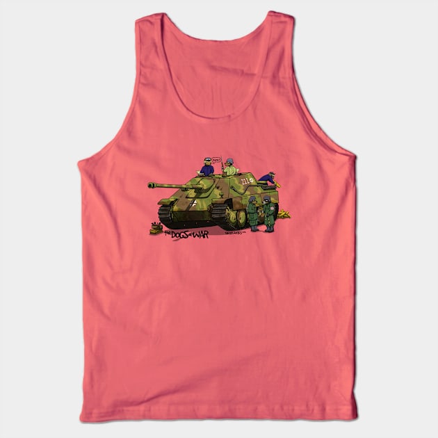 The Dogs of War: Jagdpanther Tank Top by Siegeworks